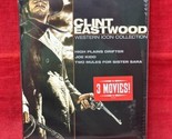 NEW Clint Eastwood Western Icon 3 DVD Box Set High Plains Joe Kidd 2 Mules - £6.21 GBP