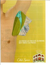 2010 Print Ad Old Spice Denali As Fresh As The Day Is Fresh But Twice As Fresh - £11.51 GBP