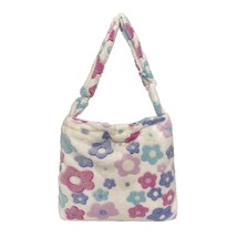 Cute  bag e Women Plush  Print  Messenger Bag Large Shopping Handbag kawaii shop - £44.83 GBP