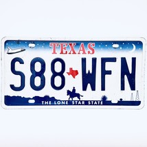  United States Texas Shuttle Passenger License Plate 588 WFN - $16.82