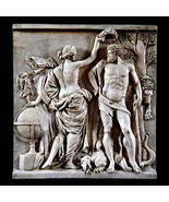 Venus (Aphrodite) and Hercules (Heracles) plaque Sculpture Replica Repro... - £302.16 GBP