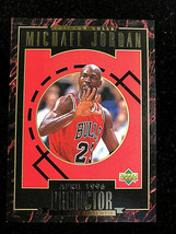 Michael Jordan GOAT1995-96 Upper Deck Gold Predictor #H5 Bulls Tarheels - £11.21 GBP