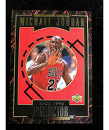 MICHAEL JORDAN GOAT1995-96 UPPER DECK GOLD PREDICTOR #H5 BULLS TARHEELS - €13,01 EUR