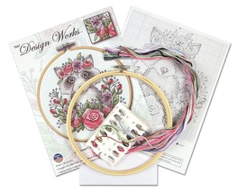 Design Works Counted Cross Stitch Kit 8 Round-Racoon (11 Count) (Pack of 1) - $41.49