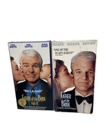 Father of the Bride 1 and 2 VHS Lot Action Comedy Steve Martin Diane Keaton - £5.08 GBP