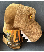 Jurassic World PLUSH Hooded Blanket 30&quot; X 50&quot; Dinosaur Throw Hand Pocket... - £22.34 GBP