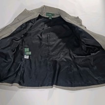 Ralph Lauren RN#54050 Men's Greenish Gray 100% Pure Wool Blazer Size 14 USA Made image 15