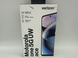 Motorola One 5G Ace 64GB 48MP 6.7&quot; - Volcanic Gray (Verizon Prepaid Smar... - $1,617.40 MXN