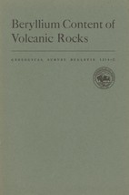 Beryllium Content of Volcanic Rocks by Daniel R. Shawe - £7.22 GBP