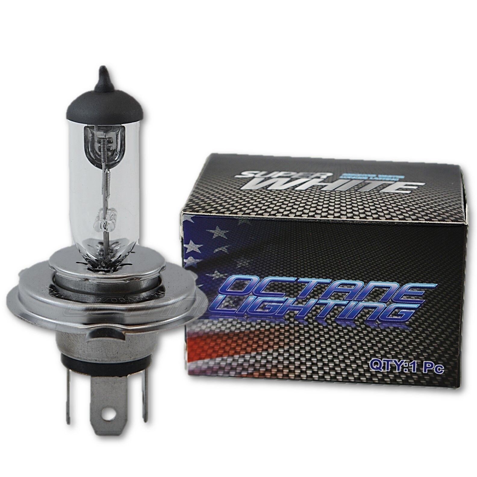 4X6&quot; Headlight Headlamp Halogen H4 / 9003 Replacement Bulb Clear 12V 60/... - $3.95