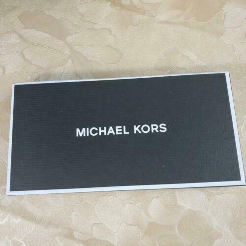 Primary image for Michael Kors Billfold Wallet Box Set White Gray Logo 36H1LGFF1B NIB $178 FS Y