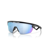Oakley SPHAERA Matte Black POLARIZED PRIZM Deep Water Blue Lens Sunglass... - $251.02 CAD