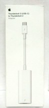 Apple Thunderbolt 3 (USB-C) to Thunderbolt 2 Adapter MMEL2AM/A #101 - £33.12 GBP