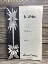Mistletoe (sheet music) for mixed voices (s.a.t.b.), arr. Hawley Ades - $6.00