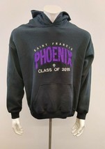 Saint Francis Phoenix Hoodie Men&#39;s Size Large Black Long Sleeve Hooded   - $11.87