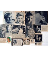 TROY DONAHUE ~ Fifteen (15) Color and B&amp;W Vintage CLIPPINGS from 1960-1965 - $92.96 MXN
