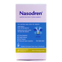 Nasodren 50mg Sinuforte Nasal Natural Spray Sinusitis Fast Relief ( PACK... - £60.49 GBP