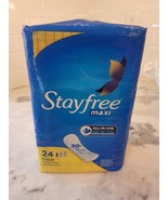 Stayfree Maxi Regular Wingless Pads 24 Pads - $241.08 MXN
