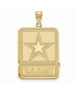 GP Sterling Silver Large United States Army Logo Pendant - $112.26 CAD