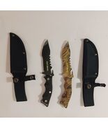 10" Hunt-Down Full Tang Hunting Tactical Survival Sharp Blade Knife With... - $11.54