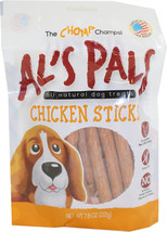 AL&#39;s Pals All Natural Dog Treats - Chicken Sticks 7.8 oz. Bag - £8.58 GBP