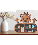 Scary Bookshelf Stands Laser Cut Svg - $186.00 MXN