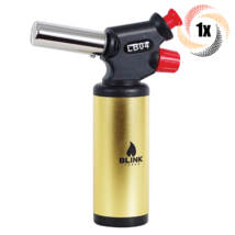 1x Torch Blink LB04 Yellow Refillable Butane Torch | Adjustable Flame - £21.40 GBP