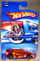 2006 Hot Wheels Faster Than Ever #80 Spy Force 5/5 LOTUS ESPRIT Red w/Gold FTEsp - £9.83 GBP