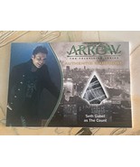 2015 Cryptozoic Arrow Season 1 Authentic Wardrobe Seth Gabel as The Count 0x29 - $38.61