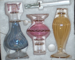 Vanity Set - 3 Perfume Bottles, &amp; Mirror  - $12.00