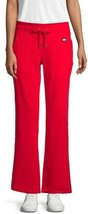 Tommy Hilfiger Sport Women&#39;s Stretch Velour Straight Leg Track Pants NWT L - £27.69 GBP