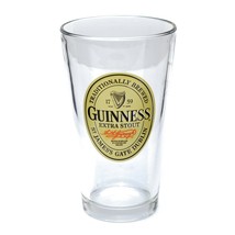 Guinness Extra Stout Irish Beer Glass Pint St James’s Gate Dublin - $11.85