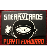 Gamewirght New Sneaky Cards Play It Forward Card Game 55 Cards - $7.89 CAD