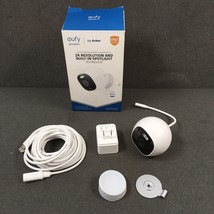 Eufy Outdoor Cam Pro Wired 2K Spotlight Camera - White (T8441Z21) - $35.00