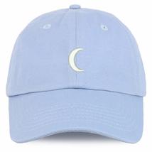 Trendy Apparel Shop Youth Crescent Moon Unstructured Cotton Baseball Cap - Baby  - £15.73 GBP