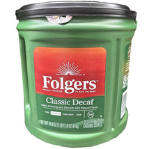 Folgers Decaffeinated Classic Roast Coffee (28.8 Ounce) - £22.03 GBP