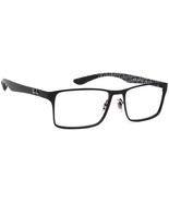 Ray-Ban Eyeglasses RB 8415 2848 Carbon Fiber Black Square Frame 53[]17 145 - €128,20 EUR