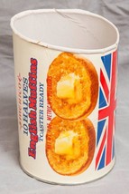 Vintage Merico English Muffin Halfs Canister Box Advertising g50 - £24.02 GBP