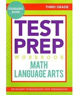 Test Preparation - Third Grade Math &amp; Language Arts Test Prep Workbook (... - £5.53 GBP