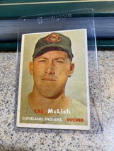 1957 - Topps #364 - Cal McLish - Cleveland Indians - £3.19 GBP