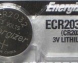 Energizer CR2032 Coin Cell Lithium Batteries (3 Batteries) - £4.31 GBP
