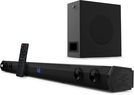 Pyleusa 2.1 Channel Tv Soundbar Speaker - Wireless Bluetooth 500W 35&#39;&#39;, Psbv28Hb - $181.99