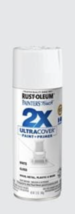 Rust-Oleum Painter&#39;s Touch 2X Gloss White Gen Purpose Spray Paint, 12 Oz - £8.05 GBP