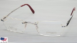 New Bartoli Ba 044 Silver Eyeglasses Glasses Rolled Gold 14kt 52-15-135mm Italy - £129.23 GBP