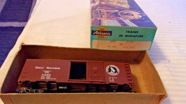 HO Scale Athearn 40&#39; Box Car, Great Northern, Brown #11582, Built With Kadees - £22.42 GBP