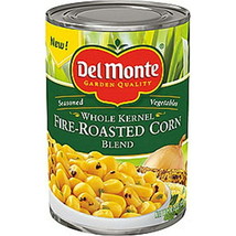 Del Monte,  Whole Kernel Fire-Roasted Corn Blend, 14.5 Oz Can, Pack Of 8   - $27.00