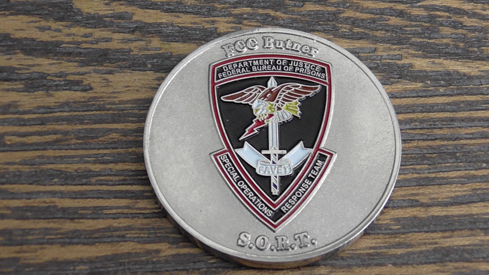 Federal Bureau Of Prisons Special Operations Response Team SORT Challeng... - $44.54