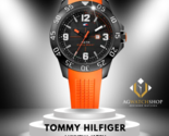 Tommy Hilfiger Herren-Sportuhr 1790985, schwarz ionenplattiert, mit... - £95.83 GBP