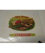Sea Robin Brand Cigar Box Label - $277.99 MXN
