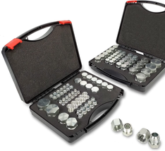 144 PC Master Industrial Hydraulic Fitting Kit Cap and Plug Kit Precision Thread - $232.92